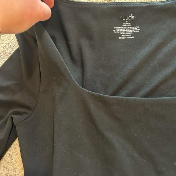 Nuuds long sleeve square bodysuit - Picture 4 of 4